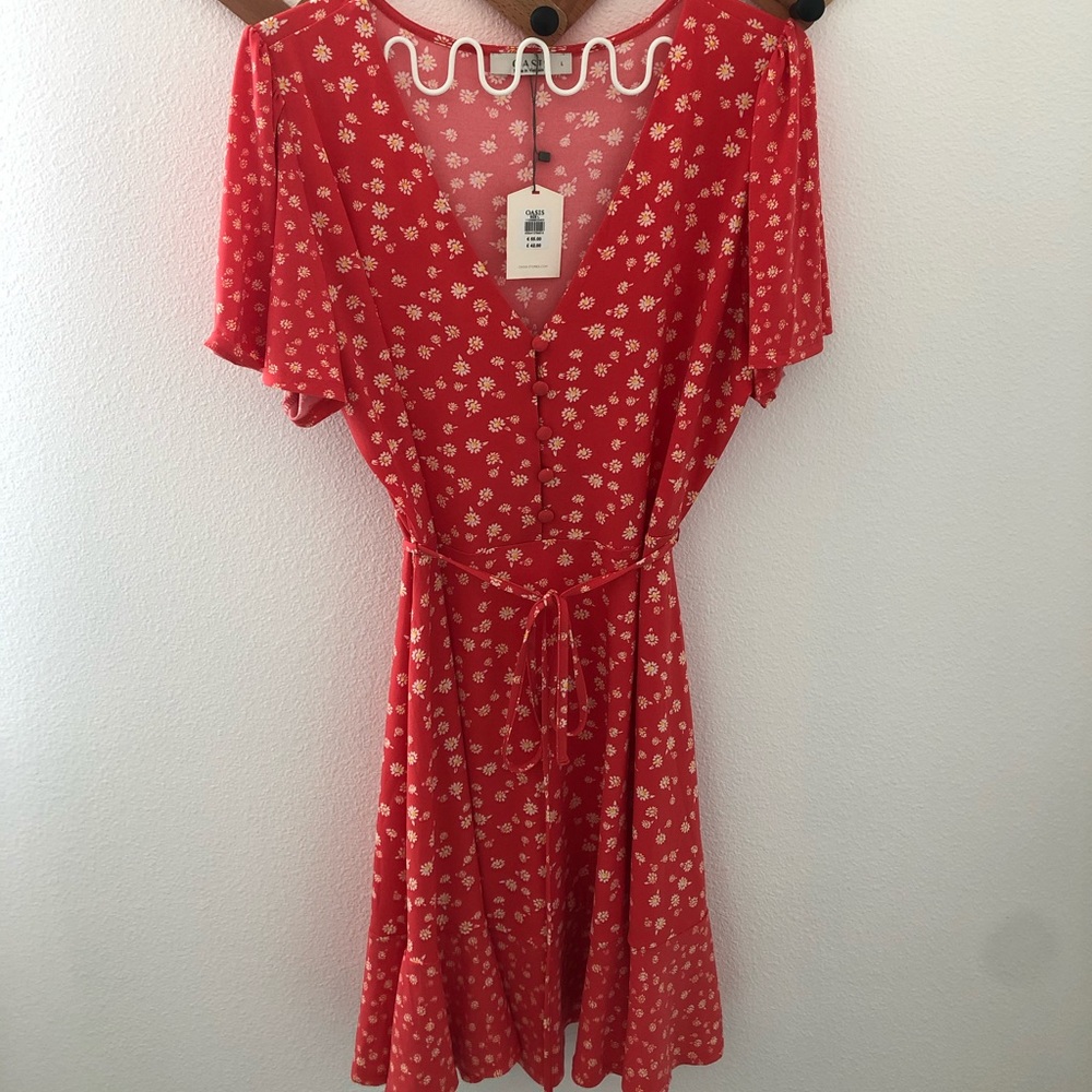 Floral mini dress